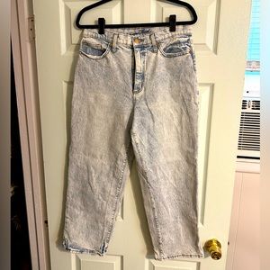 Acid Wash Mom Jeans - Size 12